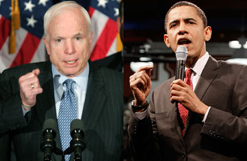 McCain's Advantages Over Clinton in Fighting Obama