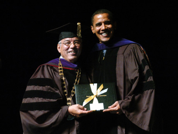 Obama Not Law Professor, Just Taught at Law School