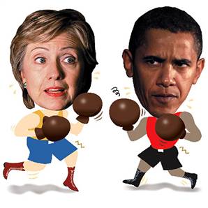 Democrats Breaking Up over Obama-Clinton Fight?