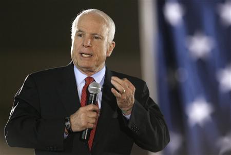 McCain Says Terrorists May Try to Influence Election