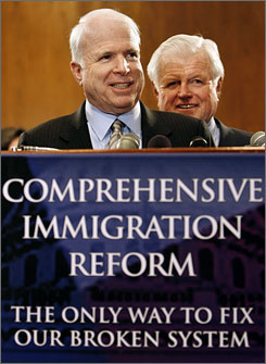McCain Still the Same on Immigration Reform! 