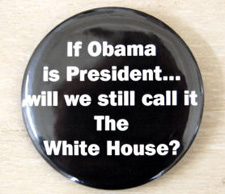 Obama 'White House' Buttons