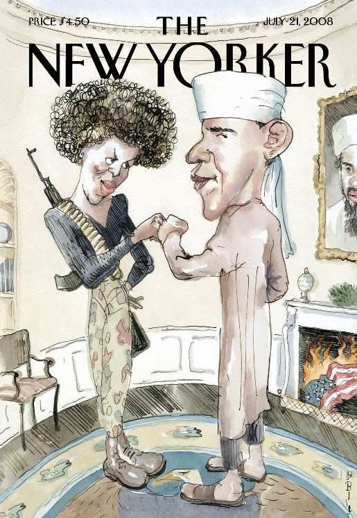 New Yorker Obama Terrorist  Cover