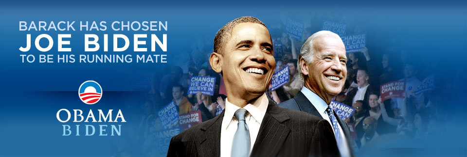 Obama Taps Joe Biden for VP - Storybook, Man