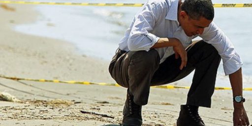 Obama Gets Failing Grade On Oil Spill Response