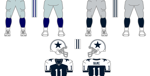 Dallas Cowboys Uniform Change