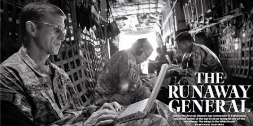McChrystal 'Stitched Up' by Rolling Stone?