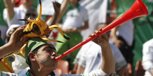 Vuvuzelas Ruining The World Cup ?