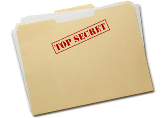 top secret folder