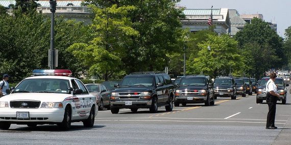 Presidential Motorcade DC