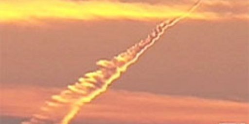 "Mystery Missile Launch" Was Most Likely A Jet Contrail
