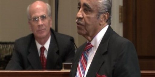 Ethics Committee Recommends Censure For Charlie Rangel 