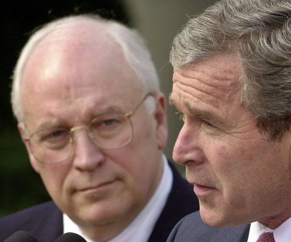 George Bush and Dick Cheney