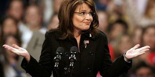 Sarah Palin Puts Some Words Together About Egypt