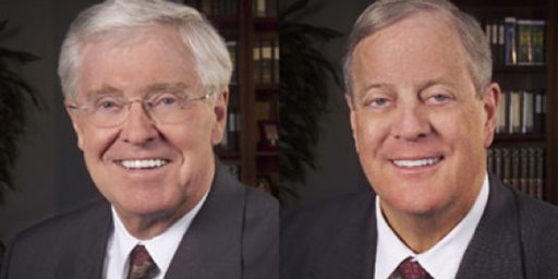 We Must Stop Those Evil Koch Brothers From Helping Expand Individual Liberty
