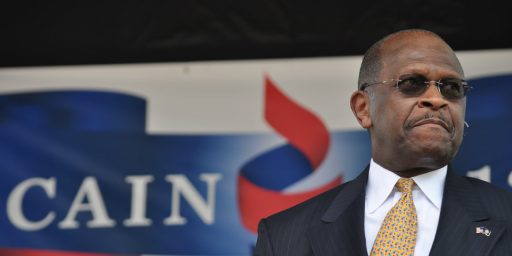 Cain Denies Sexual Harassment Allegations But Questions Remain