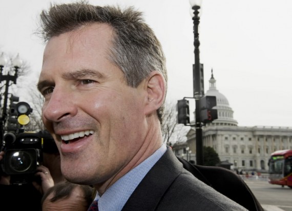 Scott Brown on swearing in day