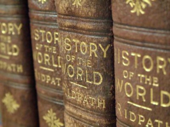 579240-closeup-picture-of-a-row-of-old-history-books