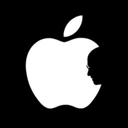 Apple Steve Jobs Tribute Logo