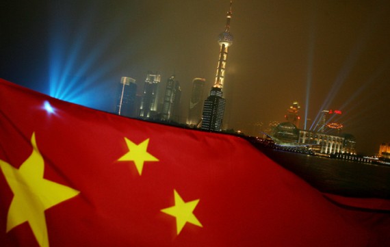 china-flag-cityscape