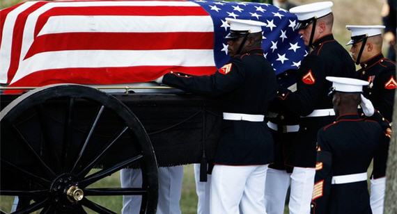 american military funeral