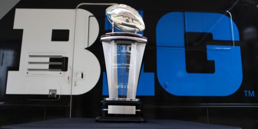 Joe Paterno's Name Off Big Ten Trophy