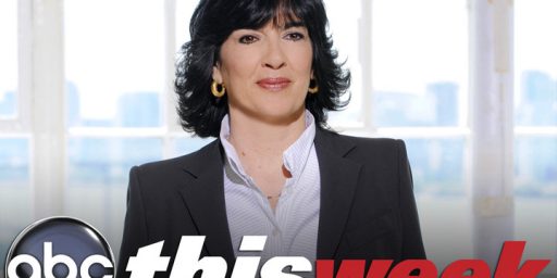 Further Reports Indicate Christiane Amanpour Is Out At 'This Week' (Update: Stephanopoulos To Return)