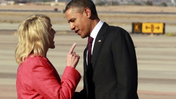 Barack Obama, Jan Brewer