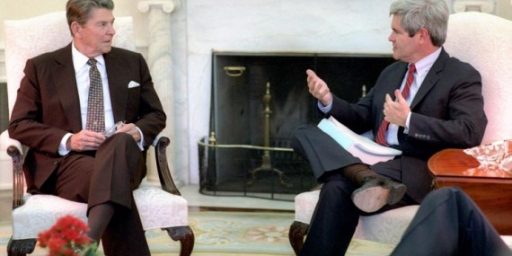 What Newt Gingrich Really Thought Of Ronald Reagan