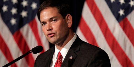 Marco Rubio Thinks That Gay Marriage Is A Threat To 'Religious Liberty'