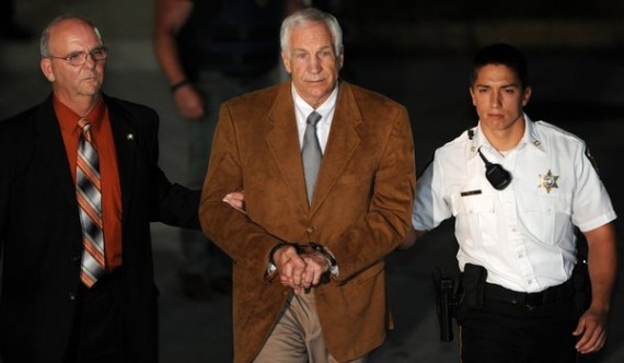 Sandusky in Shackles