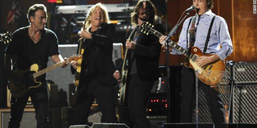 London Police Cut Off Bruce Springsteen and Paul McCartney For "Noise"