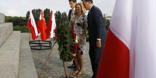 Romney Press Aide Loses His Cool In Poland