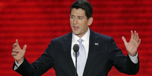 Paul Ryan Gives An Acceptance Speech That Most People Will End Up Forgetting