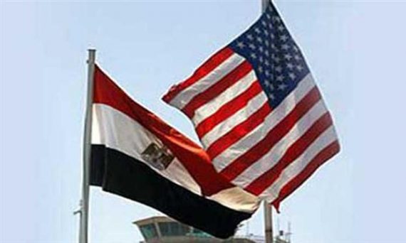 US Egyptian Flags