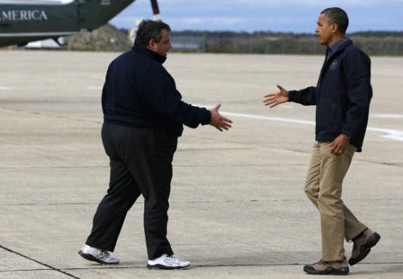 Christie Obama