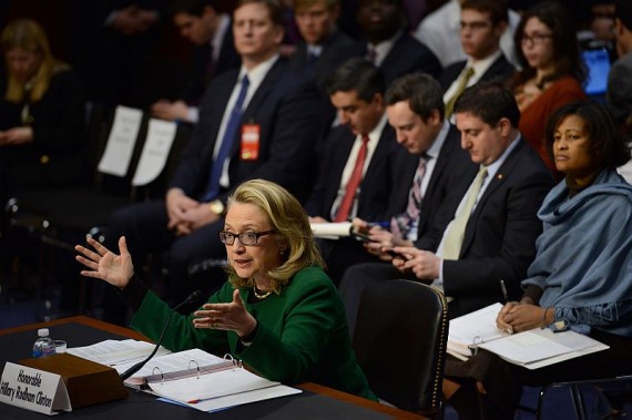 Clinton Testifies On Benghazi Attack