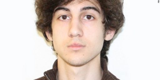 Boston Bombing Suspect Dzhokhar Tsarnaev Indicted 