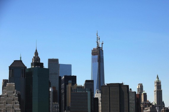 One World Trade Center Spire Install