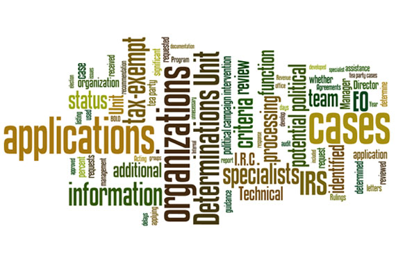 TIGTA IRS Audit Wordle