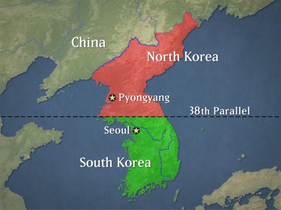 North and South Korea