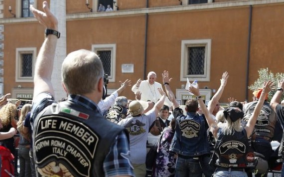 Pope Francis Harley Davidson