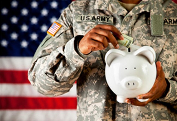 military-pay-piggy-bank