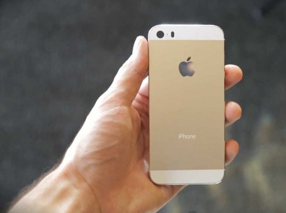 Gold iPhone