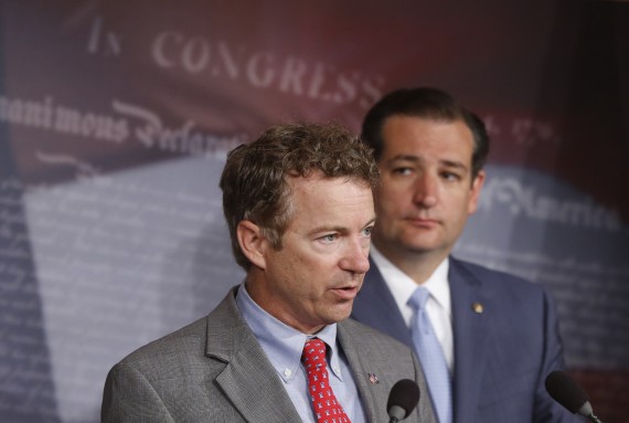 Rand Paul, Ted Cruz