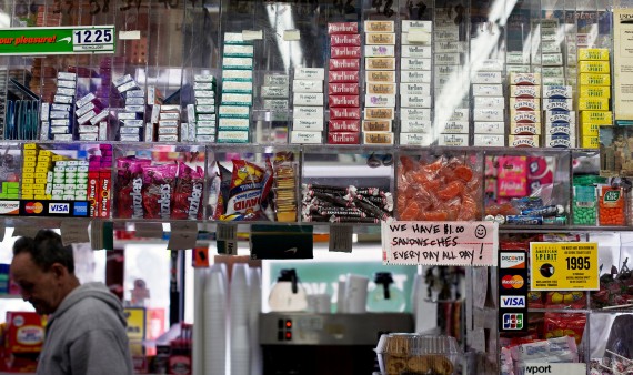 Cigarettes On Display