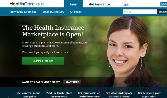 Healthcaredotgov Screenshot