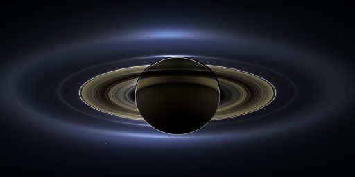 Cassini Photo Shows Earth, Moon, Venus, Mars, And Saturn