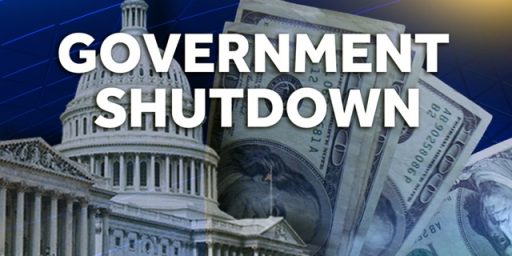 Time To Start Thinking About Another Government Shutdown 'Crisis'?