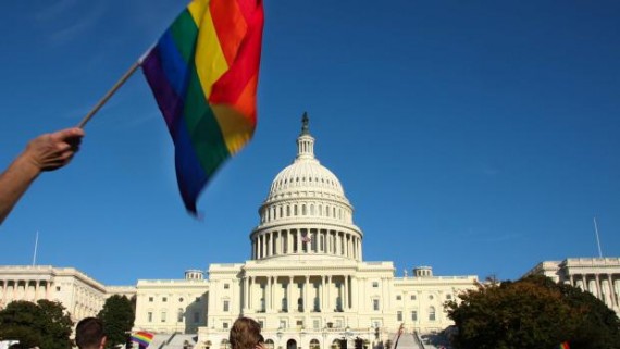 Rainbow Flag Capitol